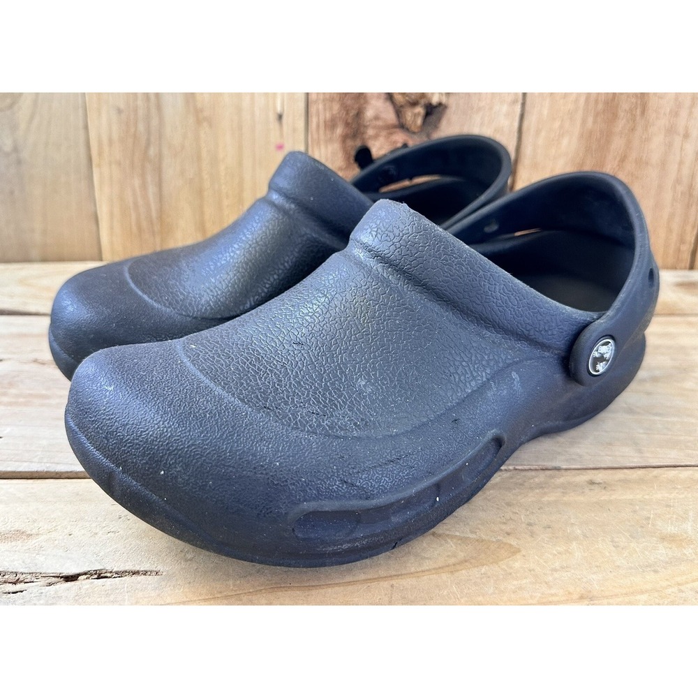 Crocs Black Gibbitz Sandals Clogs Men's 5 Women's 7 Comfort